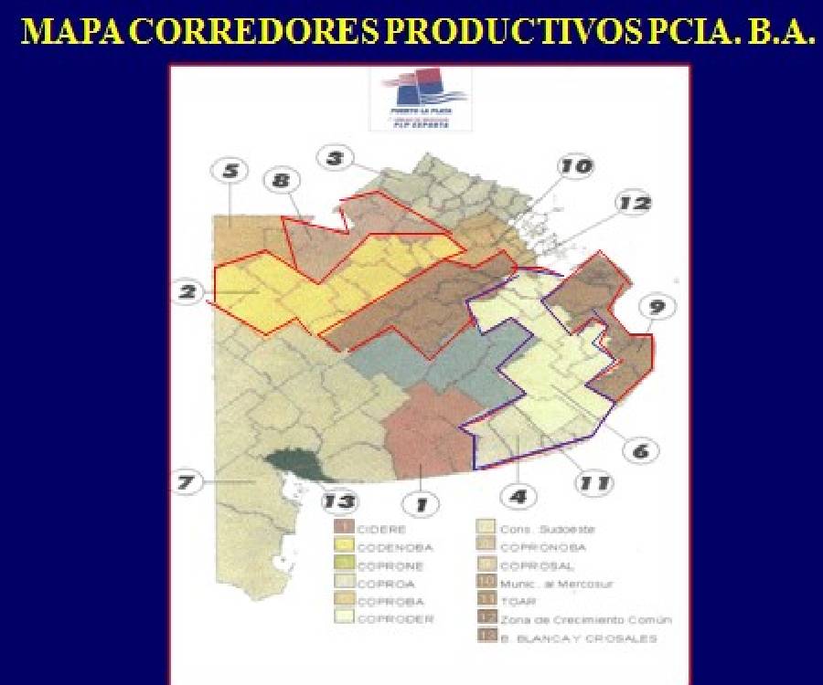 CORREDORES PRODUCTIVOS BUENOS AIRES